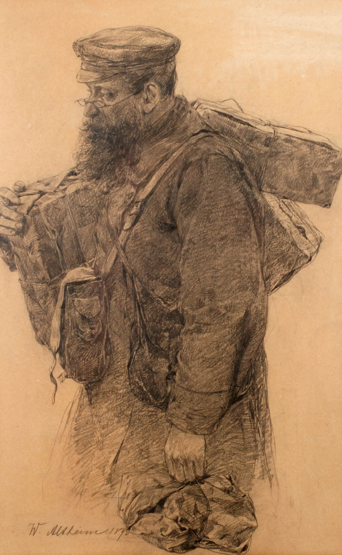 Wilhelm Altheim, Hessischer Tagelöhner