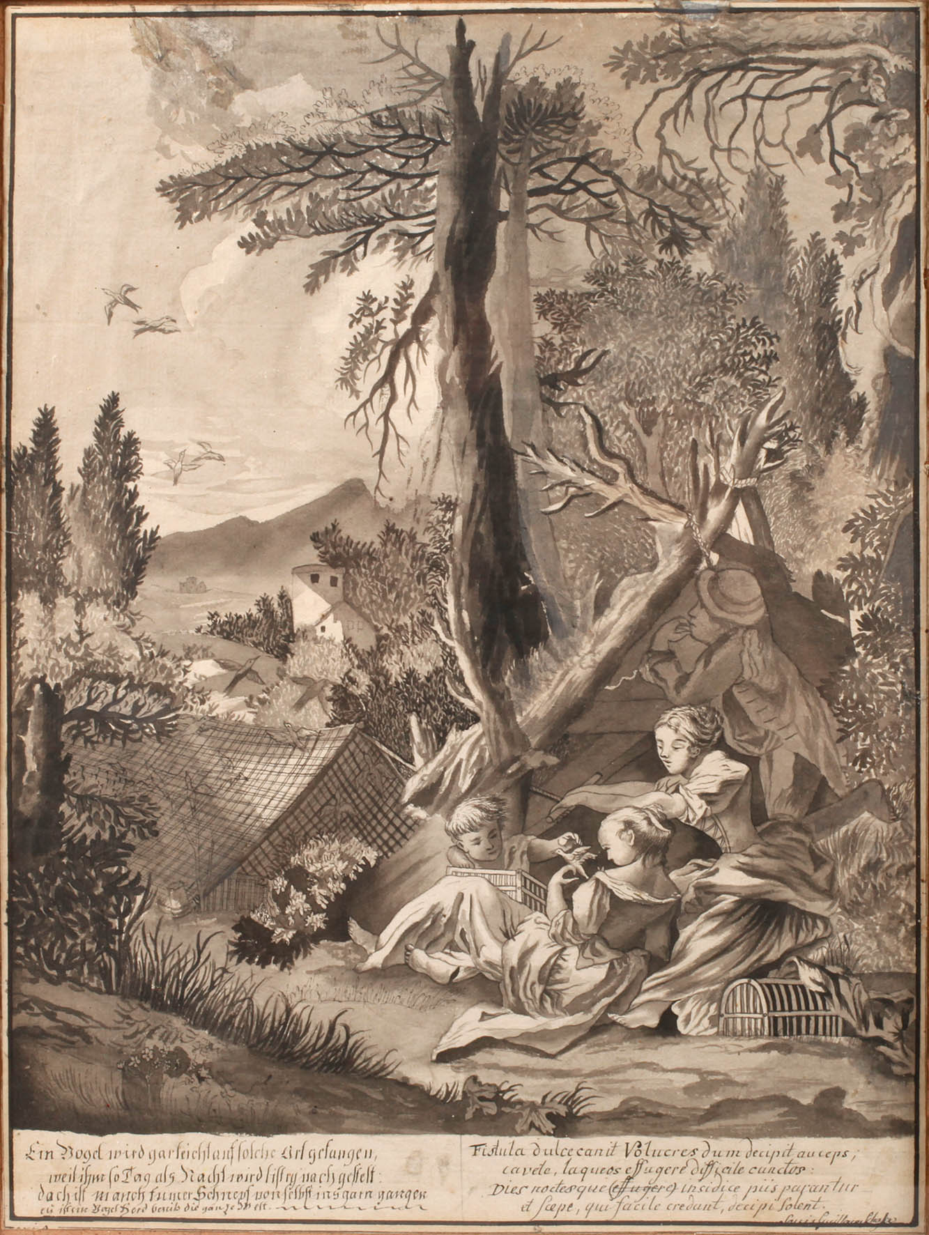 Louis Schafer, Die Vogelfänger