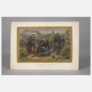 Cajetan Schweitzer, ”Moderne Menschenopfer”