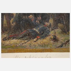 Cajetan Schweitzer, ”Moderne Menschenopfer”