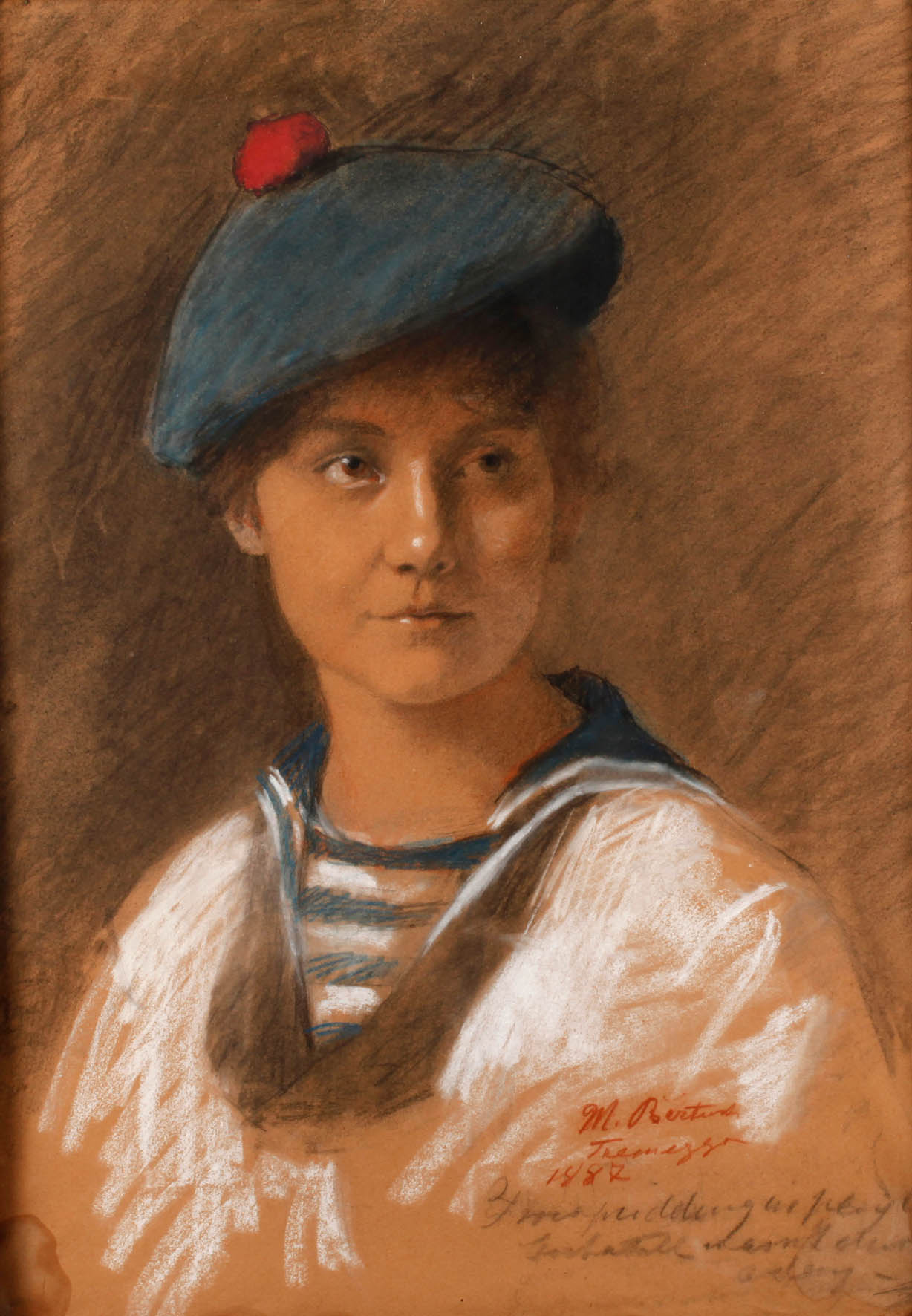 M. Bertuch, Mädchen im Matrosenkostüm