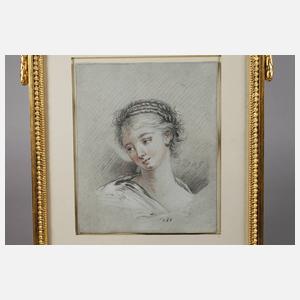 Klassizistisches Mädchenportrait