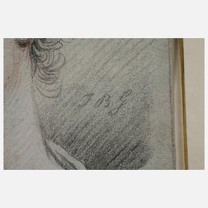 Klassizistisches Mädchenportrait