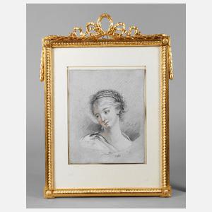 Klassizistisches Mädchenportrait