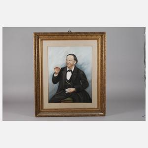 Herr mit Schnupftabakdose