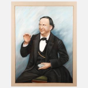 Herr mit Schnupftabakdose