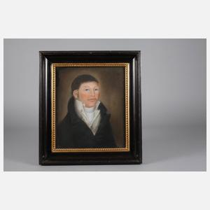 Herrenportrait Biedermeier