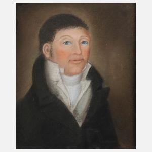 Herrenportrait Biedermeier