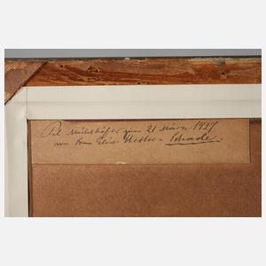 Elise Stetter-Schade, ”Wehr an der Mühle bei Berneck”