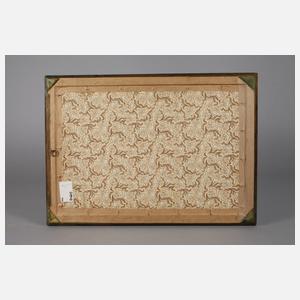 Koloman Moser, Dachlandschaft mit Türmchen