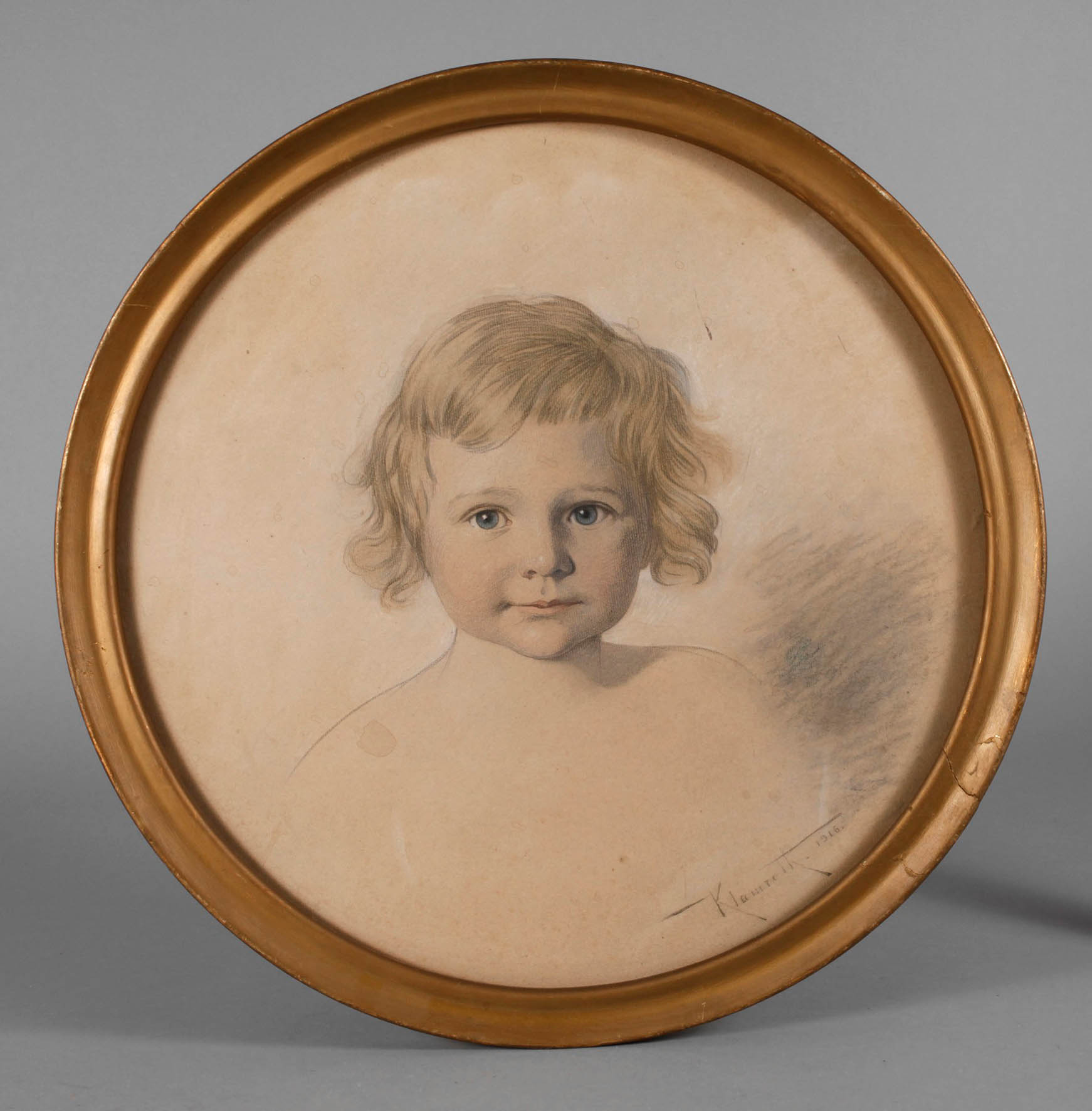 Anton Klamroth, Mädchenportrait