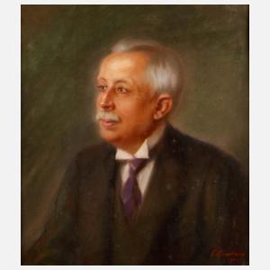 Ludwig Kirschner, Portrait eines älteren Herren