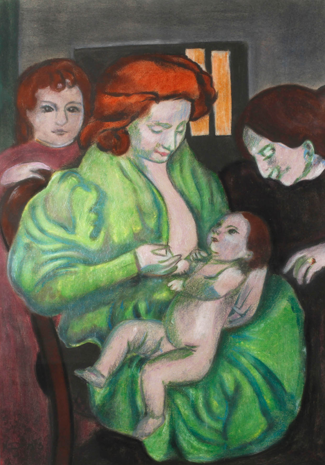 M. Denis, Mutter mit Kind
