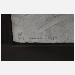 Prof. Ludwig von Hofmann, ”Warmbad im Erzgebirge”