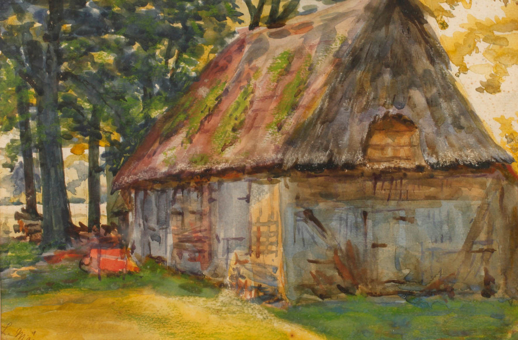 Niederdeutsche Bauernkate