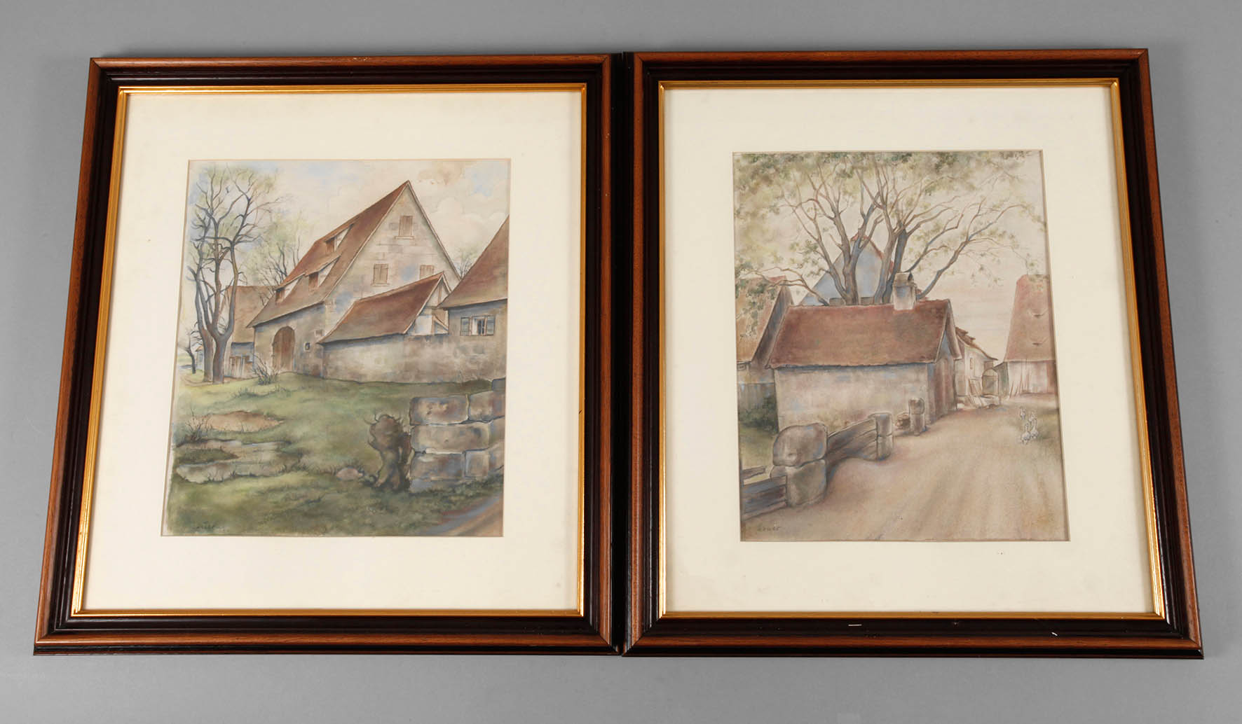 Sauer, Paar fränkische Dorfszenen