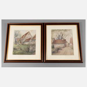 Sauer, Paar fränkische Dorfszenen