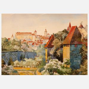 Prof. Fritz Beckert, Ansicht von Nürnberg