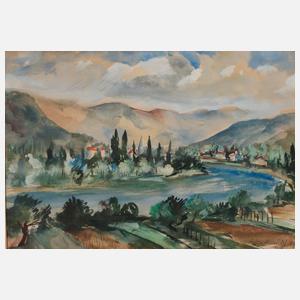 Prof. Franz Heckendorf, Südliche Landschaft