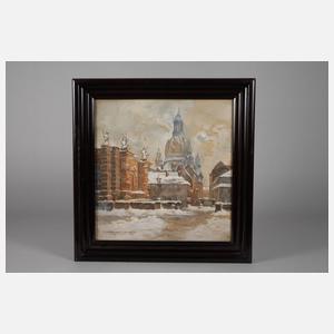 Hedwig Rumpelt, ”Dresden – Terrasse im Schnee”