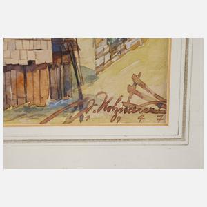 Josef Holzmeier, Hallstatt im Salzkammergut