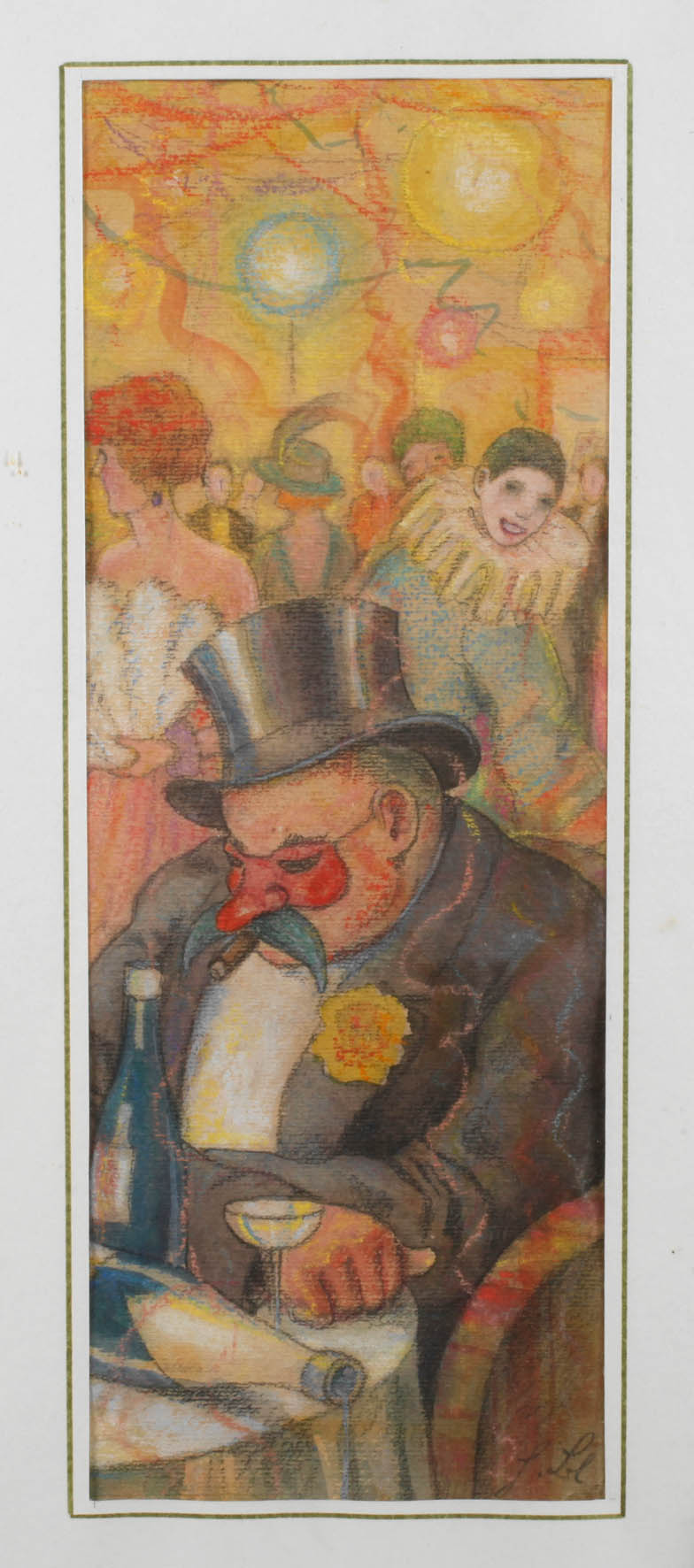 Hermann Bernhard Blömer, Maskenball