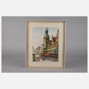 W. Weiske, Altes Rathaus zu Leipzig