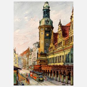 W. Weiske, Altes Rathaus zu Leipzig