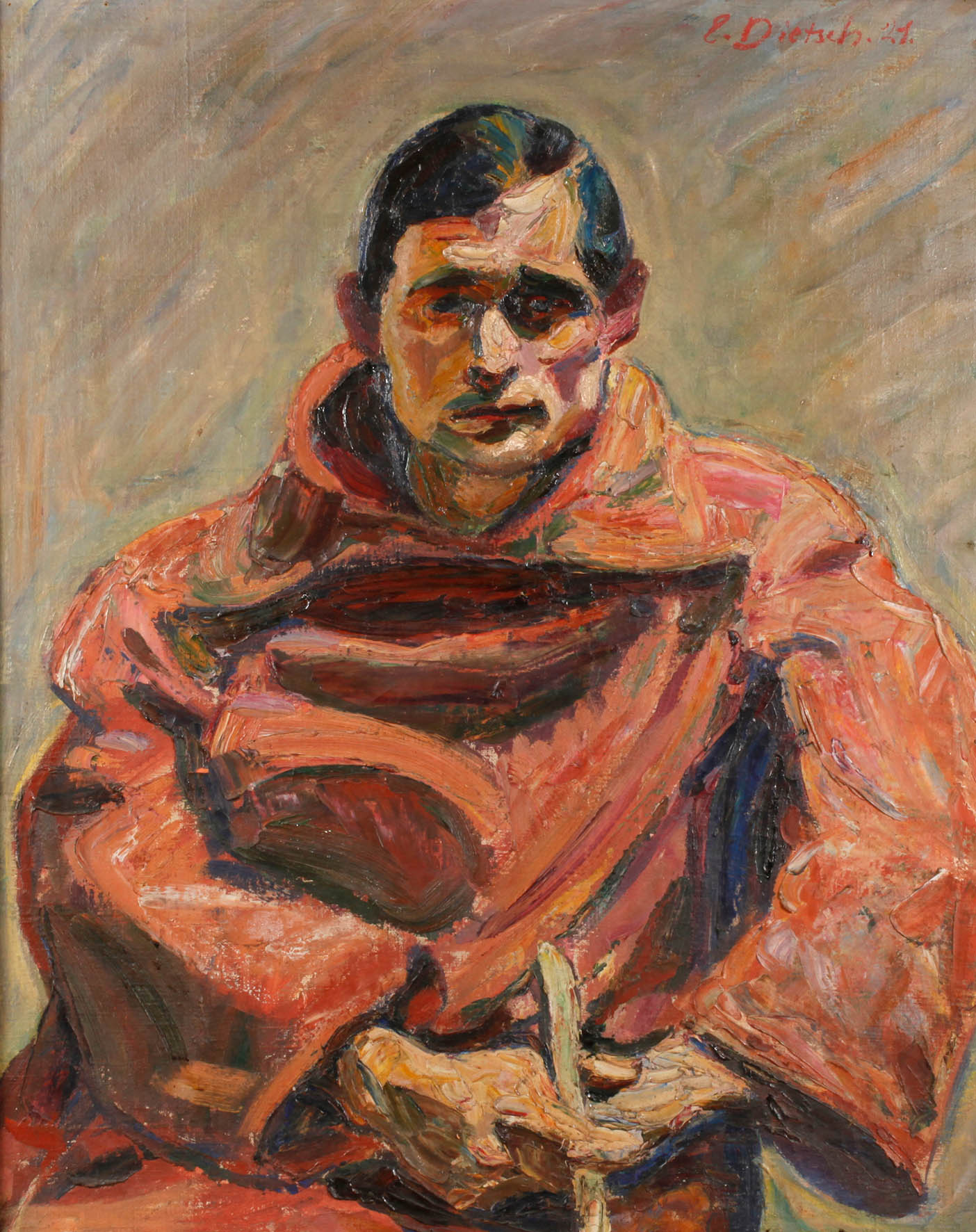 Ernst Dietsch, Herrenportrait