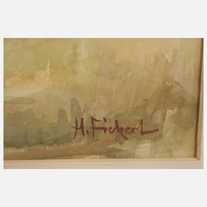 Fickert, Horst, sommerliche vogtländische Landschaft