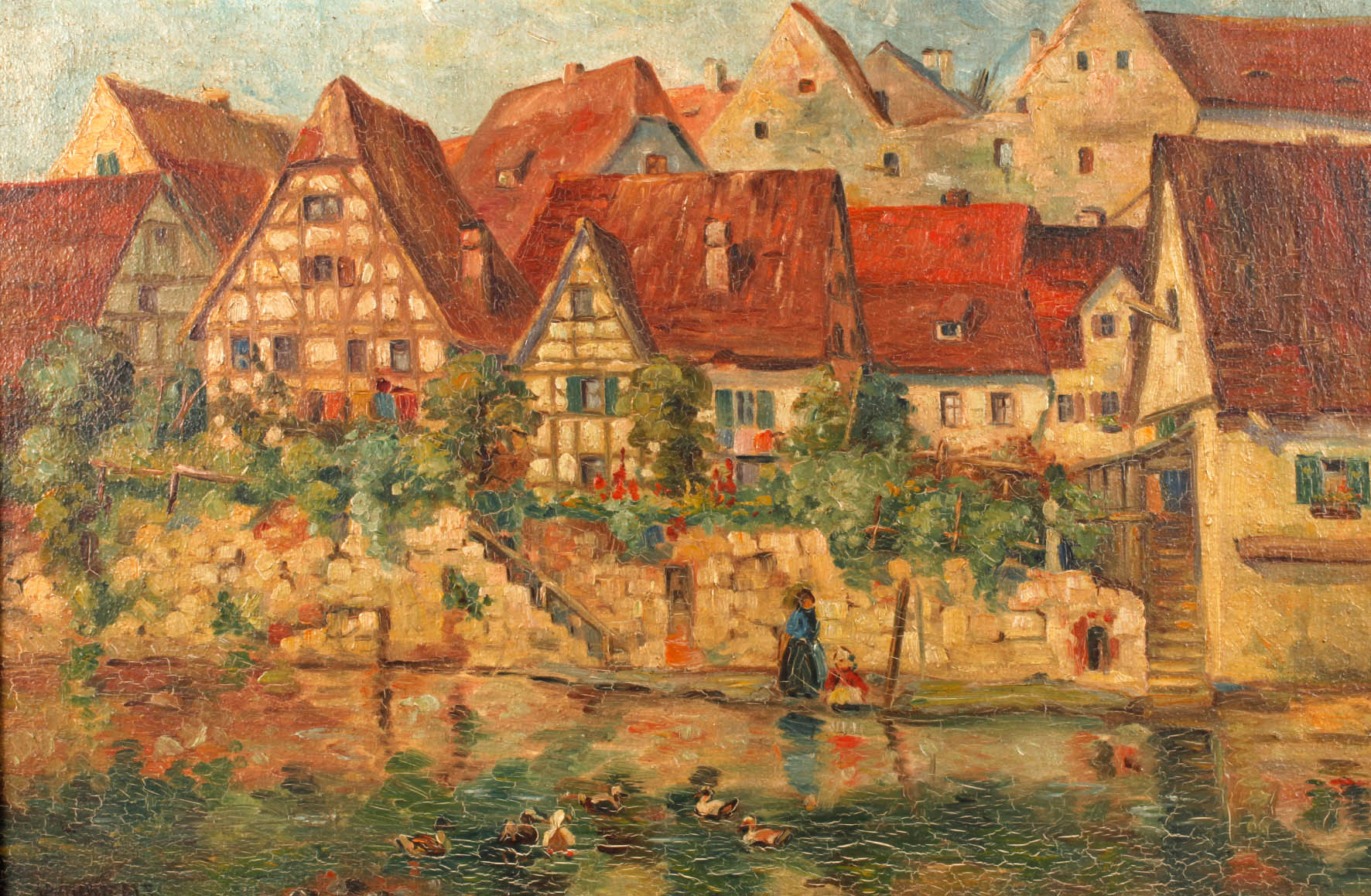 Hans Munkelt, ”Städtchen an der Enz”