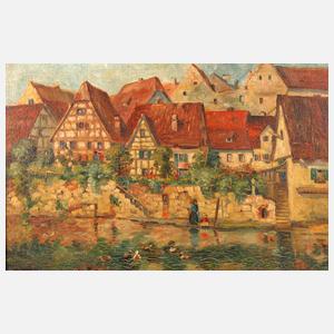 Hans Munkelt, ”Städtchen an der Enz”