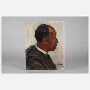 Prof. Hermann Pampel, Herrenportrait