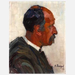 Prof. Hermann Pampel, Herrenportrait