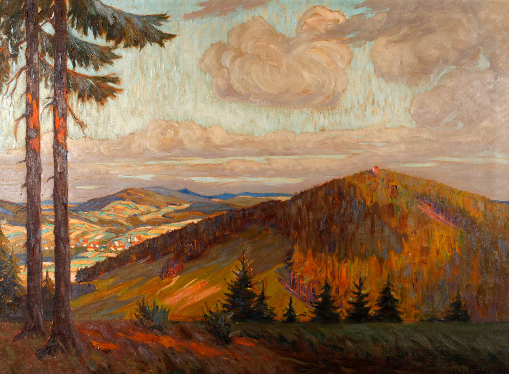 Rudolf Poeschmann, ”Lausitzer Landschaft”