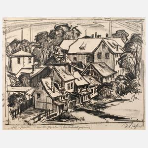 Walter Rahm ”Alt-Plauen – Am Mühlgraben”