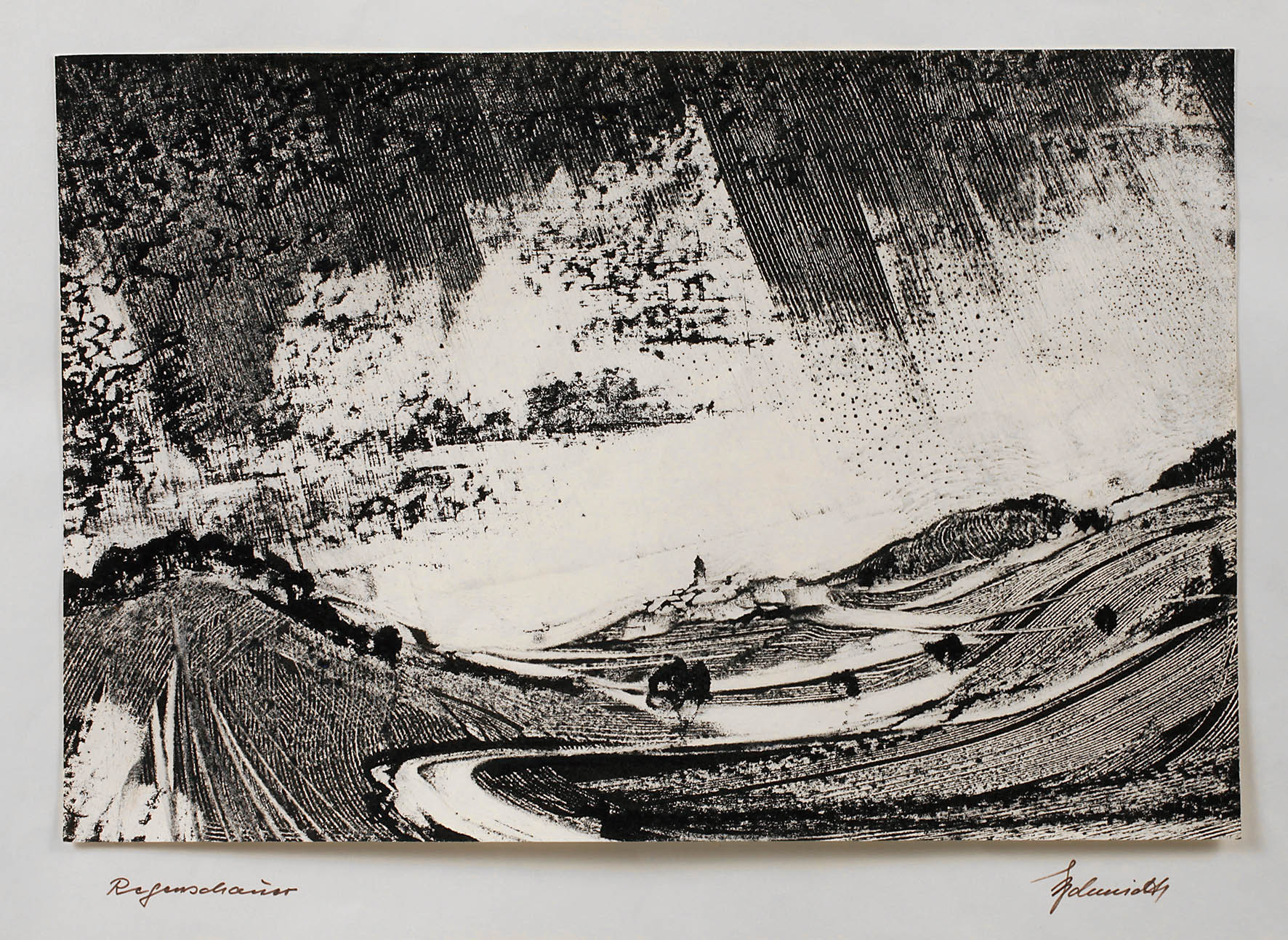 Martin Schmidt, ”Regenschauer”