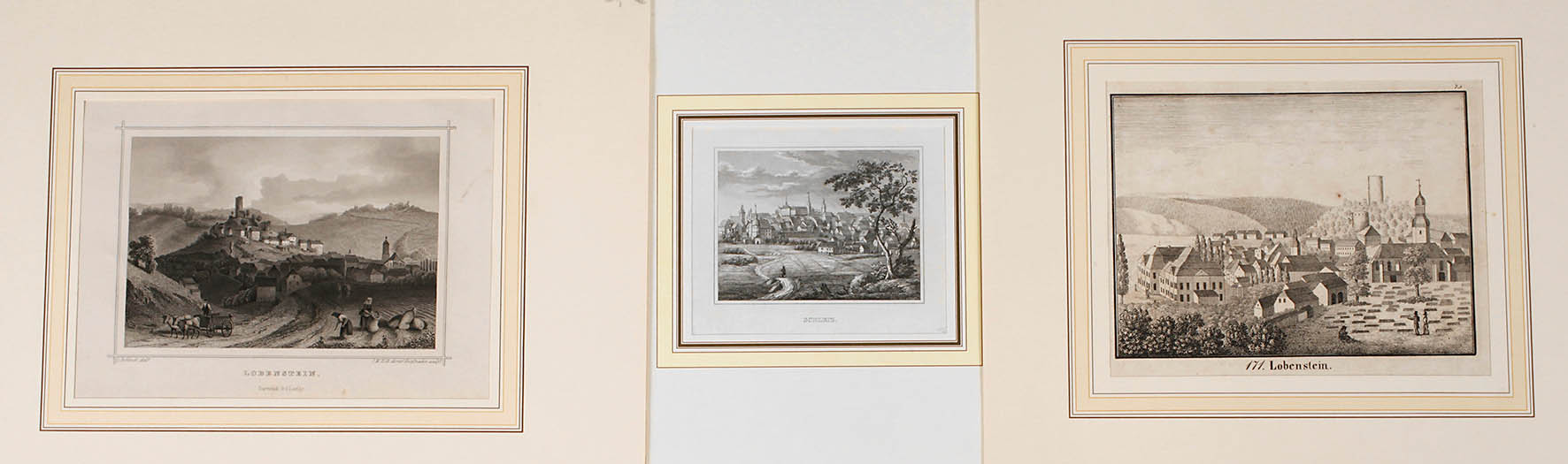 Ansichten Schleiz und Lobenstein