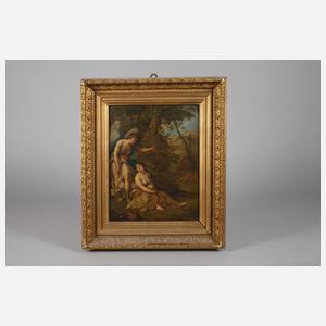 Hagar und der Engel in der Wüste