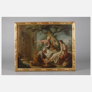 Fußwaschung des Lot