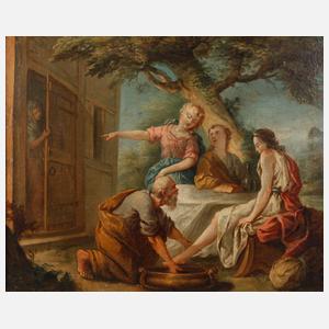 Fußwaschung des Lot