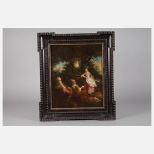 Galante Gesellschaft im Park