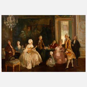 Prof. Walter Geffcken, Barocke Tafelrunde