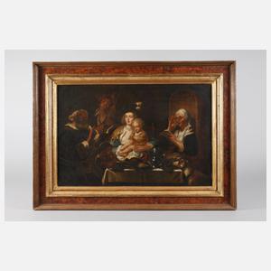 Musizierende Tischgesellschaft nach Jacob Jordaens