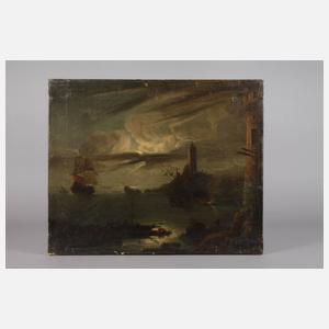 Gestrandet an felsiger Küste, Barock