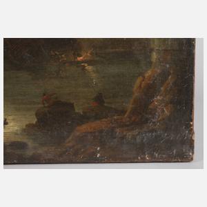 Gestrandet an felsiger Küste, Barock