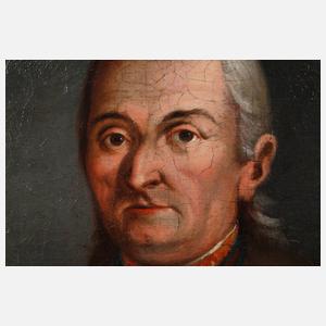 Franz Zwinck, attr., Herrenportrait mit Uhr