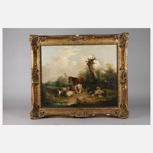 Edmund Bristow, bukolische Landschaft