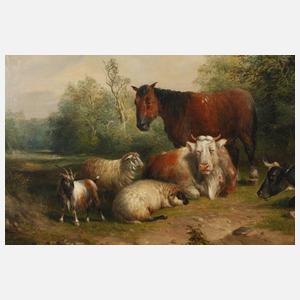 Edmund Bristow, bukolische Landschaft