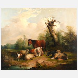 Edmund Bristow, bukolische Landschaft